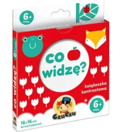 CzuCzu. Co widzę Książeczka kontrastowa 6 mies.+