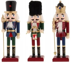 Dziadek do orzechów nutcracker figurka ozdoba świąteczna czerwony