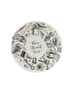 Filiżanka porcelanowa ze spodkiem Alicja w Krainie Czarów 210 ml