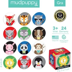 Gra Mini Memory Geometryczne zwierzęta
