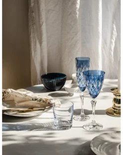 Kieliszki do szampana prosecco 4 sztuk kolorowe Ananas