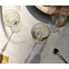 Kieliszki do szampana prosecco 3 sztuki żółte Veranda