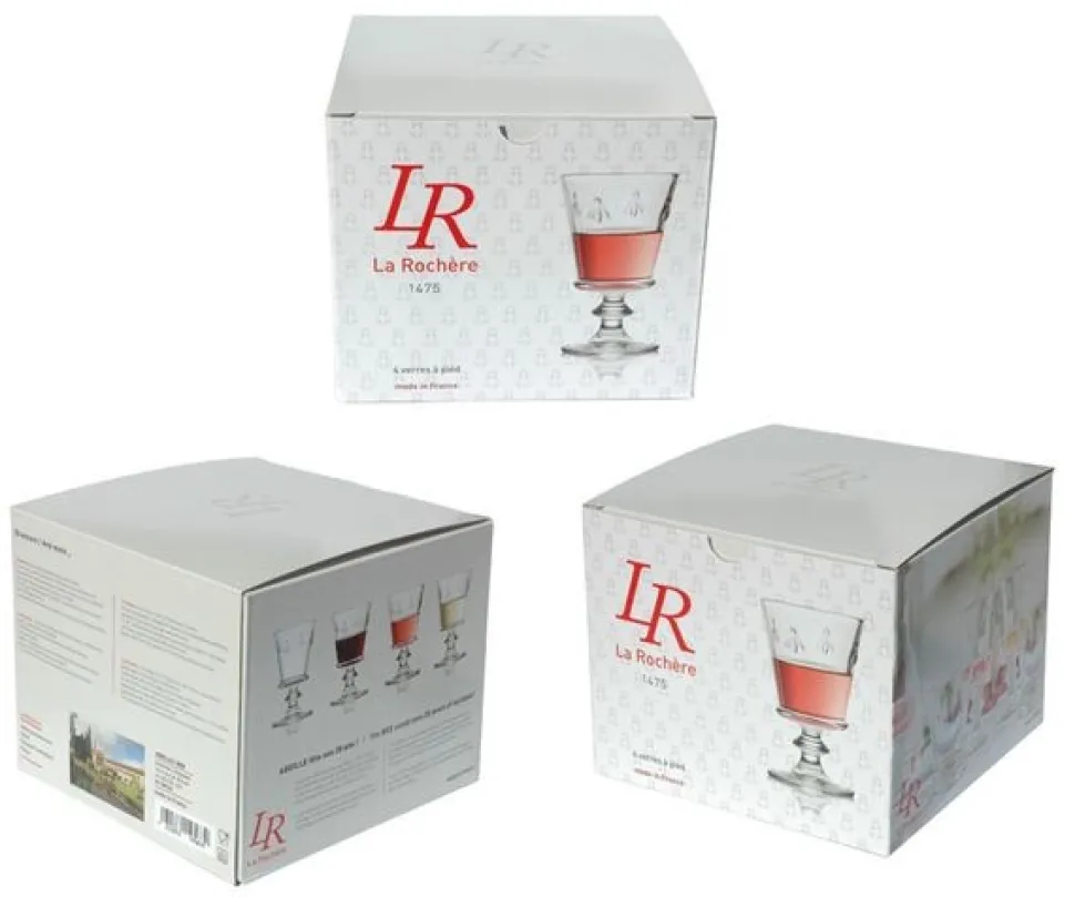 Kieliszki do wina Pszczoła Abeille La Rochere 240 ml 4 szt.