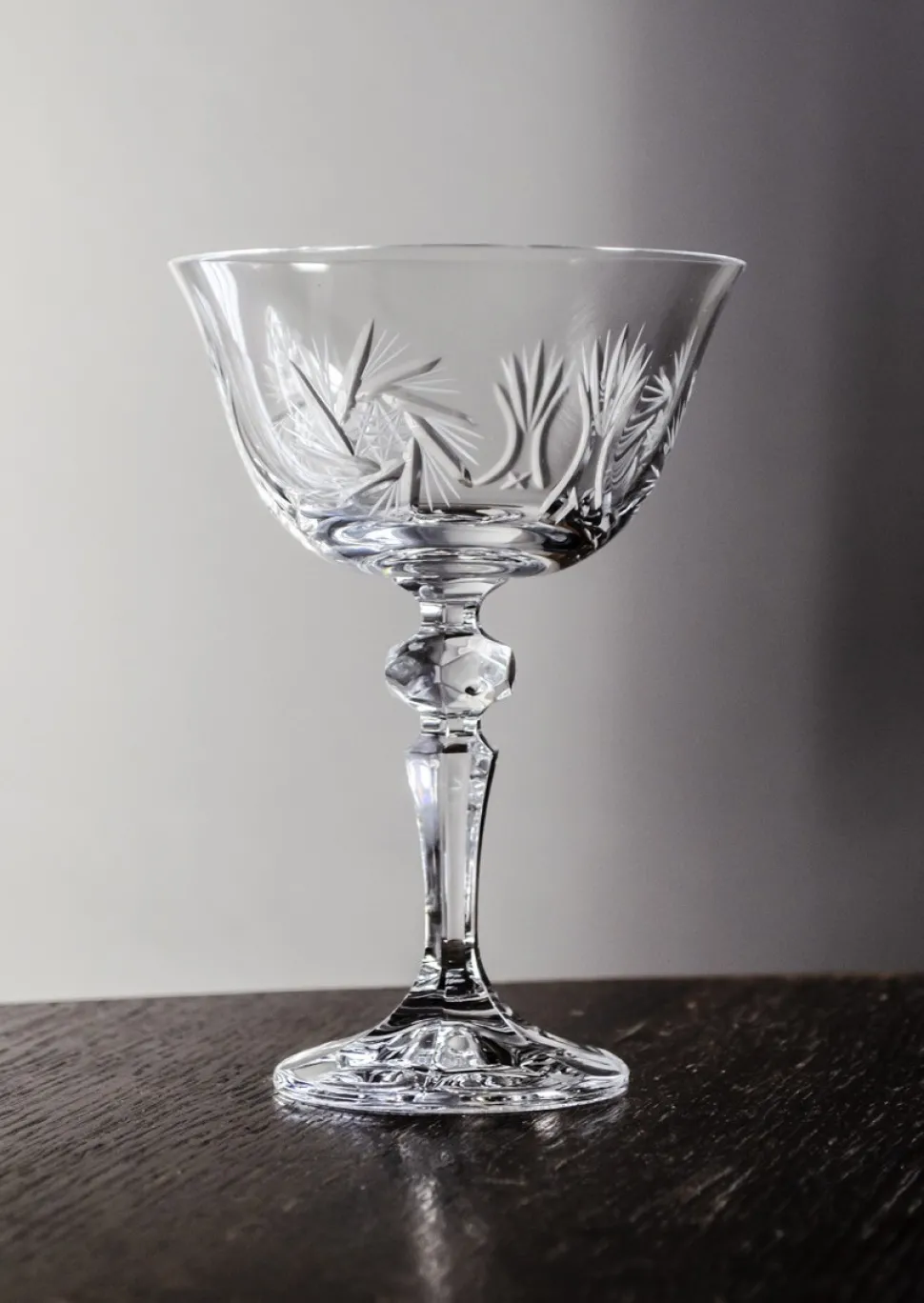 Kieliszki kryształowe do szampana prosecco 6 sztuk Młynek