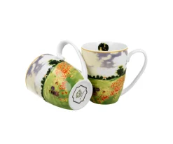 Kubki porcelanowe Monet Pole maków komplet 2 szt.