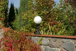 Lampa ogrodowa stojąca kula lampa zewnętrzna żeliwna 20fi