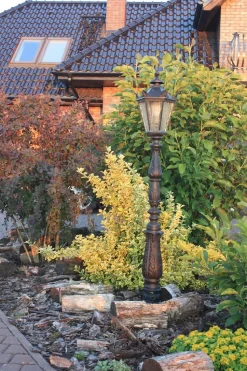 Lampa ogrodowa stojąca lampion lampa zewnętrzna żeliwna 150cm