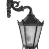 Lampa zewnętrzna ogrodowa kinkiet zewnętrzny lampion wiszący duży