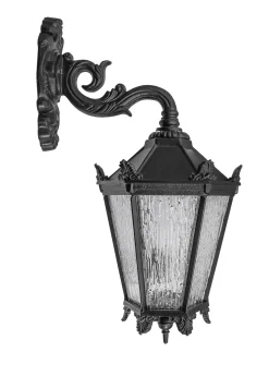 Lampa zewnętrzna ogrodowa kinkiet zewnętrzny lampion wiszący duży