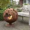 Palenisko ogrodowe metalowe liście