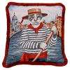 Poduszka dekoracyjna kot gondolier Wenecja