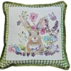 Poduszka dekoracyjna wiosenna zając