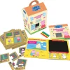 Pomysłowy domek świnka Peppa Książka + Puzzle