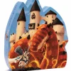 Puzzle smok zamek 4+ Djeco