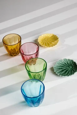 Szklanka Lily komplet 4 szt. szklanki kolorowe 250 ml