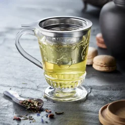 Szklanka zaparzacz do herbaty Versailles Wersal Muszla 240 ml