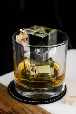 Szklanki do Whisky komplet 4 szt. Abeille Pszczoła La Rochere 300 ml