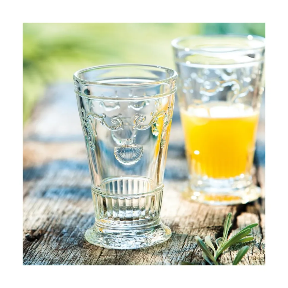 Szklanki Versailles Muszla La Rochere przezroczyste 340 ml 6 szt.