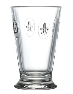 Szklanki wysokie Fleur de lys Lilijka La Rochere przezroczyste 300 ml 6 szt.