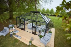Szklarnia ogrodowa oranżeria Grand Oase (18,8 m2; 5,11 x 3,68 x 2,79 m)