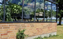 Szklarnia ogrodowa Premium Dwarf Wall (13 m2; 4,39 x 2,96 x 2,67 m)