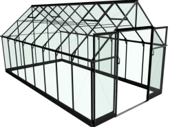 Szklarnia ogrodowa QUBE 812 (9,9 m2, 2,51 x 3,84 m)