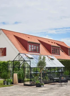 Szklarnia ogrodowa QUBE 816 (13 m2; 4,98 x 2,51x2,46m)