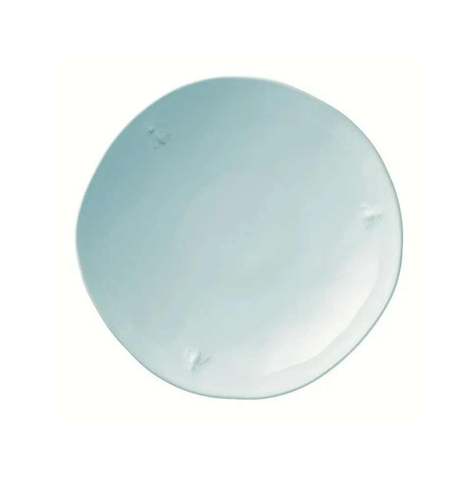Talerz Głęboki Ceramiczny Błękitny Pszczoła Abeille La Rochere