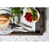Talerz porcelanowy obiadowy Kwiaty komplet 4 szt.