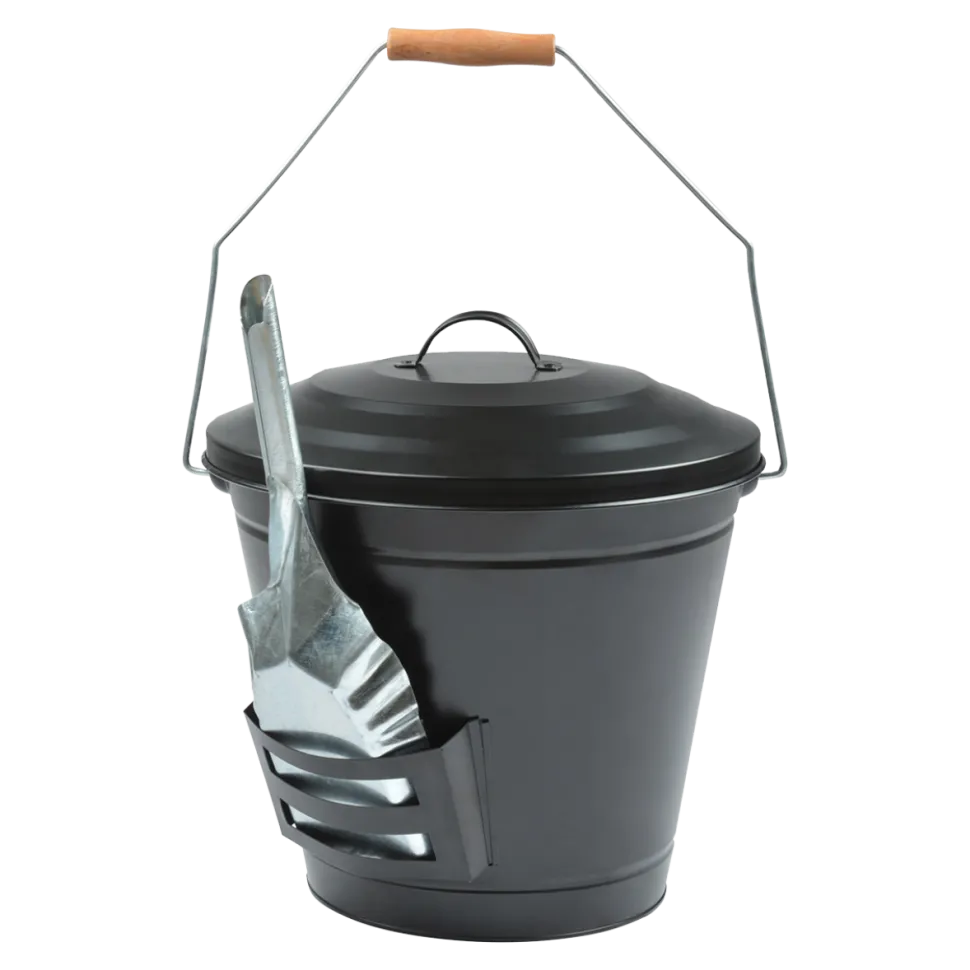 Wiadro z szufelką na popiół Esschert design