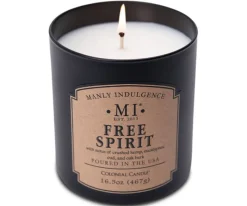 Świeca sojowa Free Spirit Colonial Candle zapachowa w szkle 467g