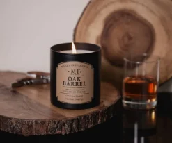 Świeca sojowa Oak Barrel Colonial Candle zapachowa w szkle 467g
