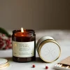 Świeca sojowa zapachowa Zimowa Noc przy Kominku 180 ml