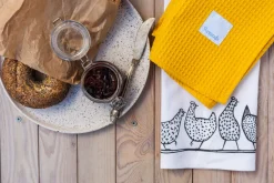 Zestaw ścierek kuchennych Kurki - Kolekcja Werandy